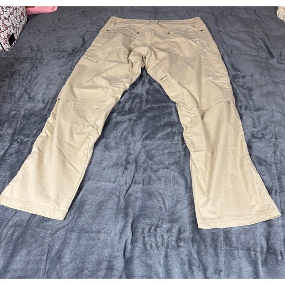 Kuhl 32x30‎ Hiking Pants Womens Beige Outdoor Performance Adventure - Picture 9 of 12